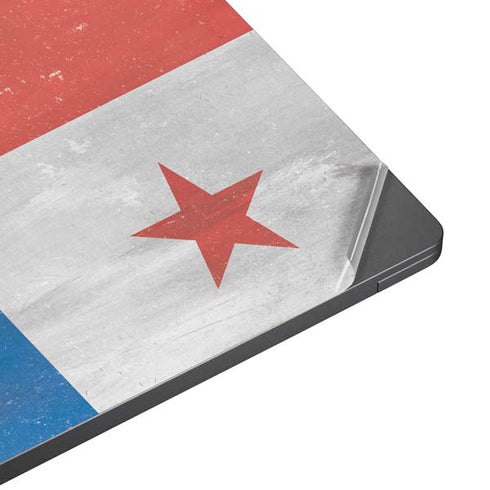 Panama Flag Distressed Surface Laptop 7 13.8in Skin